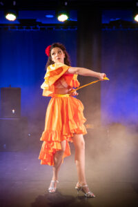 Burlesque Paradise 25.3.2023 Saivo-salissa Rovaniemellä. Kuvaaja Elli Alasaari.